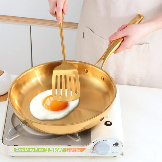 304 Stainless Steel Frying Pan 28cm