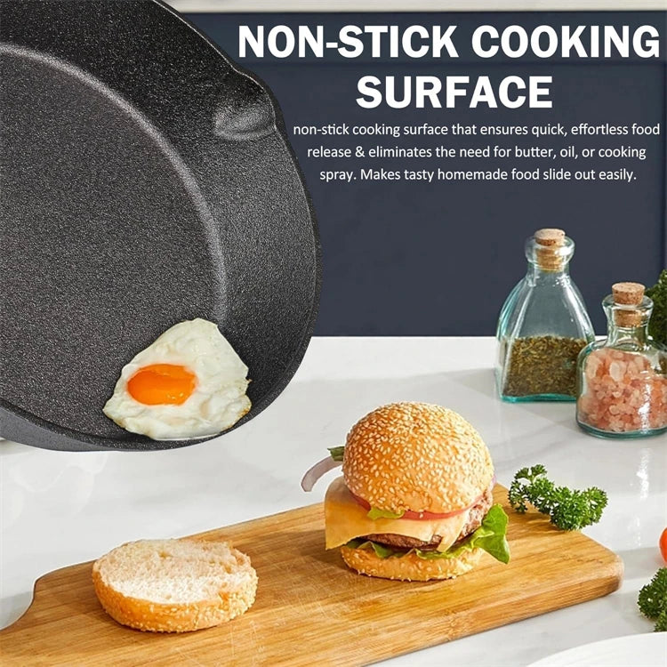 Pre-Seasoned Cast Iron Skillet