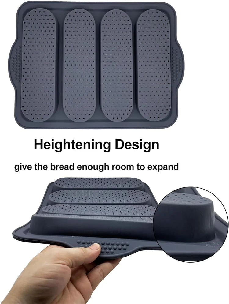 Silicone Baguette Baking Pan