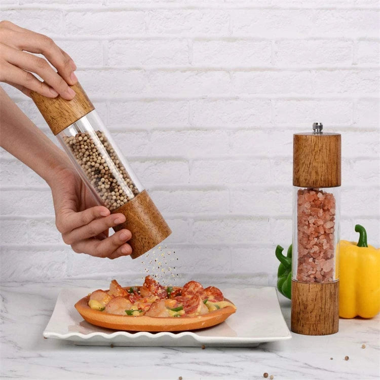 Acrylic Salt and Pepper Grinder Set