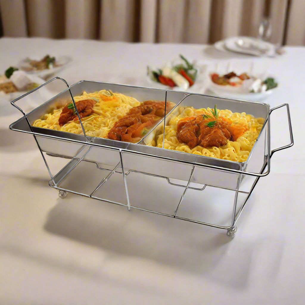 Chrome Plated Wire Chafer Stand
