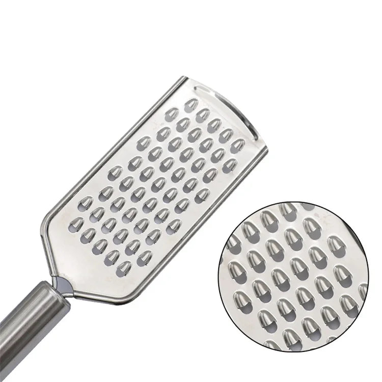 Stainless Steel Micro Blade Grater & Zester – Handheld Cheese, Ginger, Nutmeg & Lemon Grater – Perfect for Fine Grating & Zesting