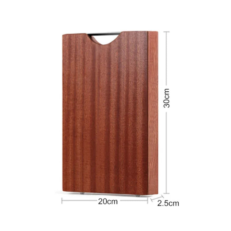 Solid Wood Rectangular Cutting Board – Eco-Friendly, Great for Chopping Fruit, Vegetables, and Everyday Kitchen Preparation