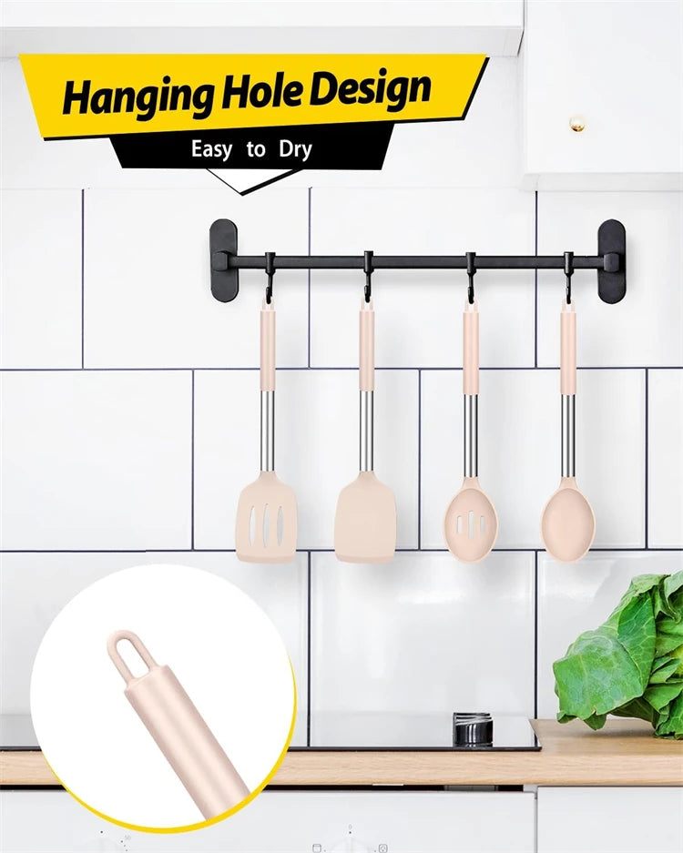 Silicone Cooking Utensil Set