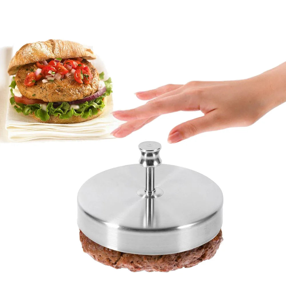 Stainless Steel Burger Press