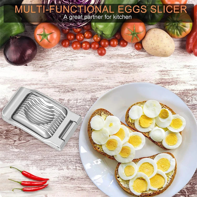 Stainless Steel Egg Slicer and Dicer