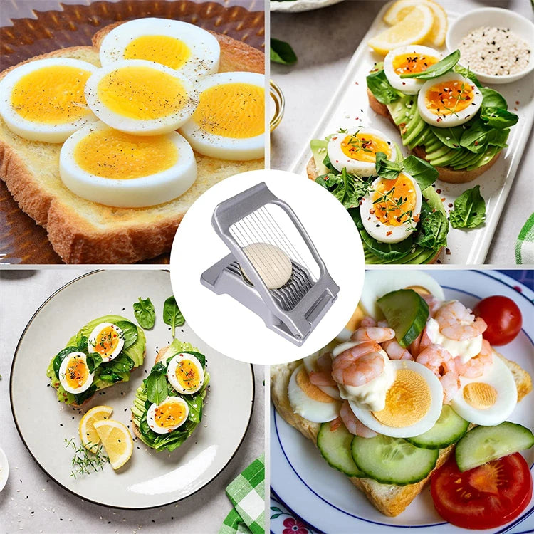 Stainless Steel Egg Slicer and Dicer