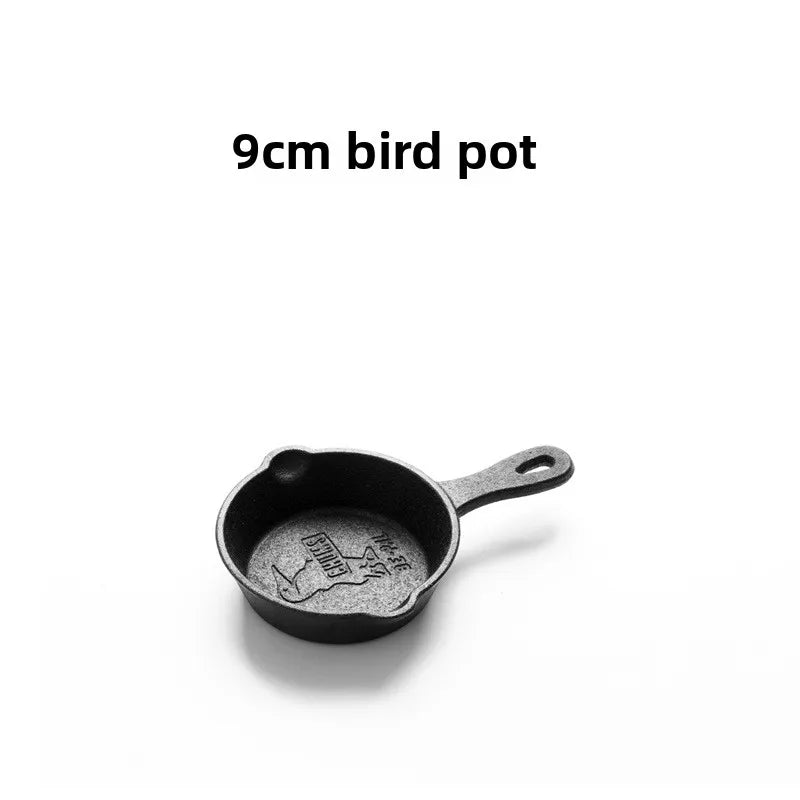 pre-seasoned cast iron skillet pan 9cm
