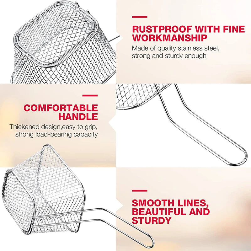 Stainless Steel Mini Fry Basket