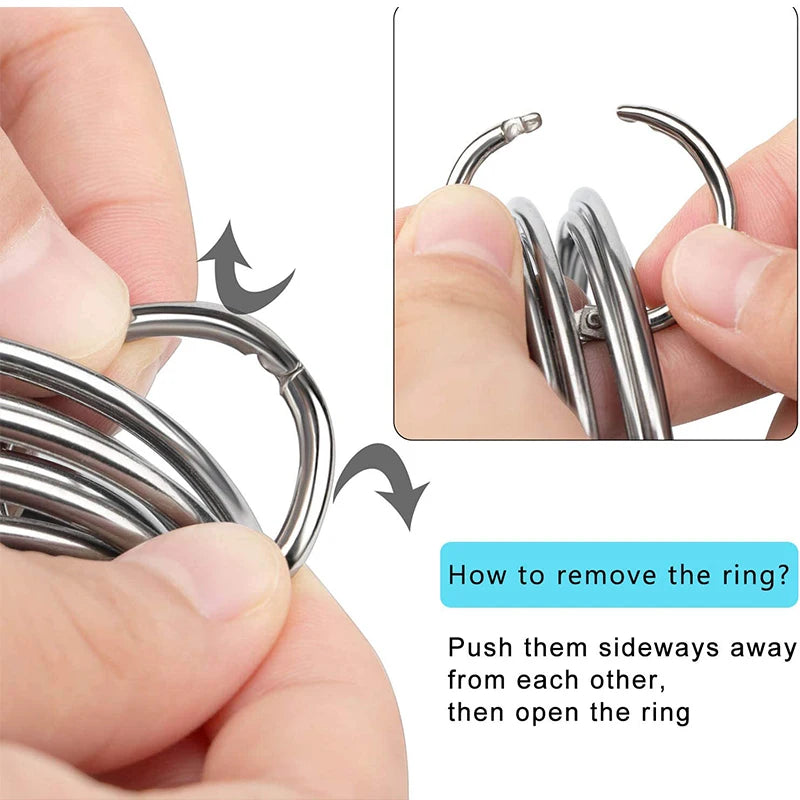 Stainless Steel Round Biscuit Cutter Set — 5 Piece