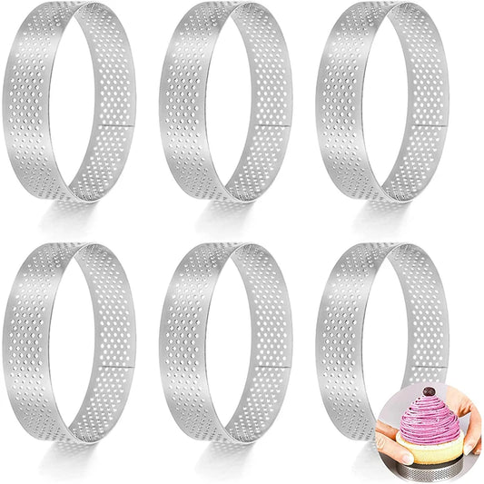 Stainless Steel Tart Ring 8cm
