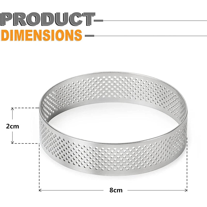Stainless Steel Tart Ring