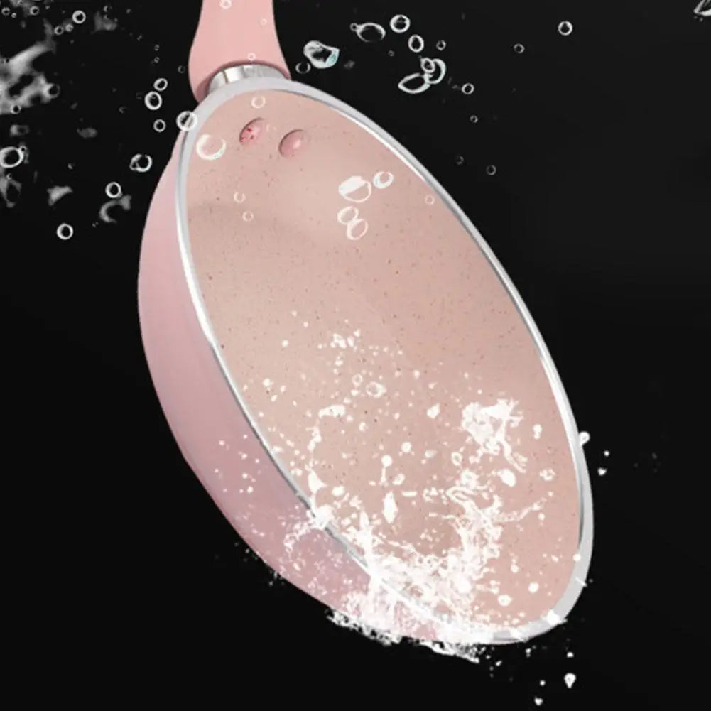 Pink Mini Non-Stick Egg Frying Pan – Marble-Coated Flat-Bottom Breakfast Pan – Ideal for Single Eggs, Pancakes & Small Portions – Available in 12cm & 14cm