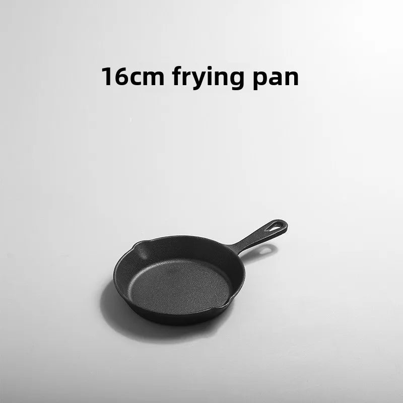 pre-seasoned cast iron skillet pan 16cm