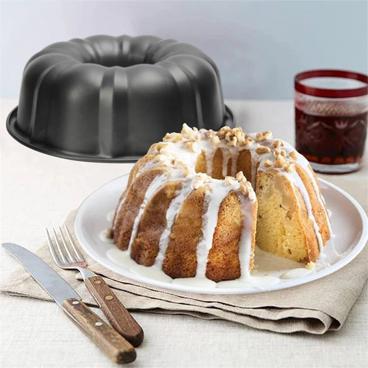 Carbon Steel Fluted Tube Cake Pan