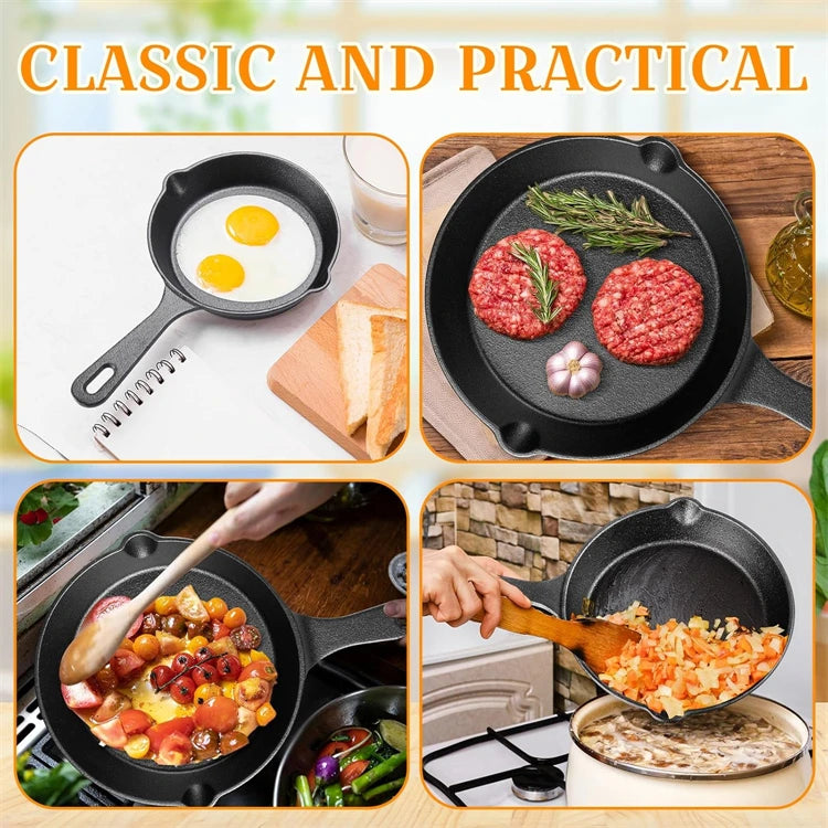 Pre-Seasoned Cast Iron Skillet