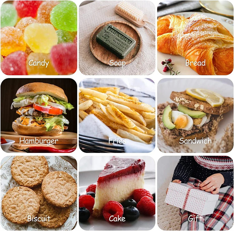 50 Piece Greaseproof Deli Paper Sheets – Non-Stick Sandwich Wrapping & Baking Paper – Perfect for Burgers, Sandwiches, Bread & Pizza – Available in Brown & White