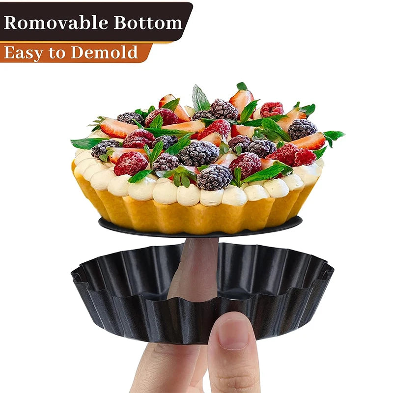 Mini Tart Pan with Removable Bottom