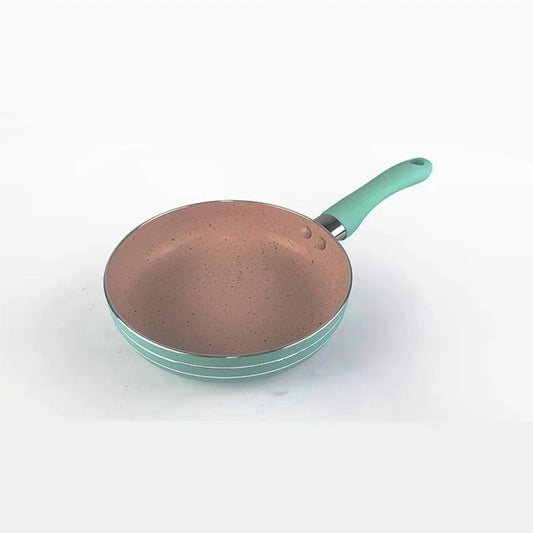 . Non-Stick Mini Frying Pan – Mini Skillet for Eggs, Pancakes, Omelettes, French Toast, Hash Browns, Sausages, Scrambled Eggs, Breakfast Burritos, Grilled Sandwiches & Daily Cooking – Available in 16cm in Green & Blue