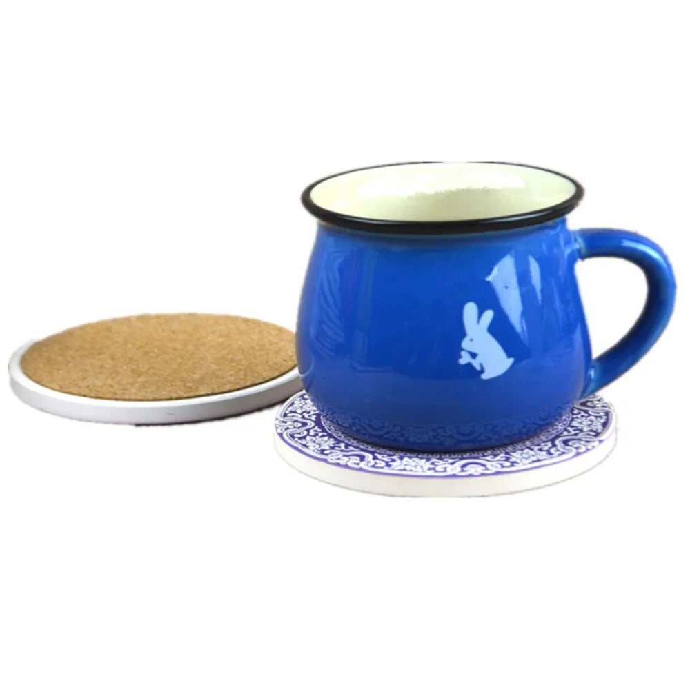 Nordic Ceramic Coffee & Tea Mug – Solid Colour Vintage Milk Cup, Available in 8 Colours & 2 Sizes (300ml / 400ml)