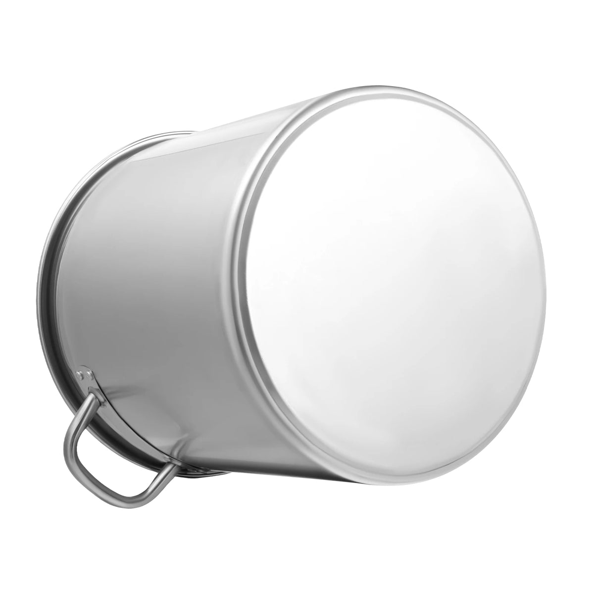 Stainless Steel Stock Pot with Lid – Large Catering Soup Pot & Cooking Pot – Great for Soups, Stews & Family Batch Cooking (35L)