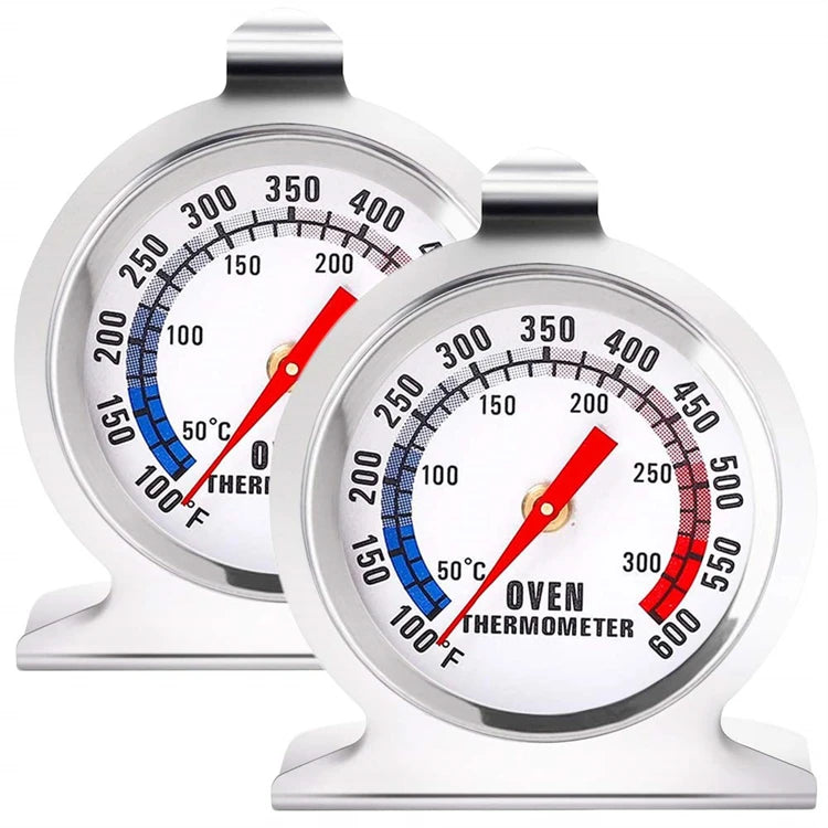 Stainless Steel Oven Thermometer with Hook