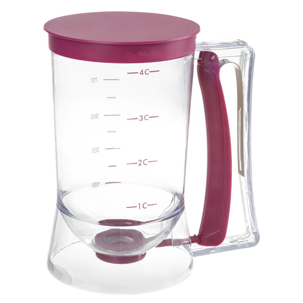 Pancake & Cupcake Batter Dispenser Red