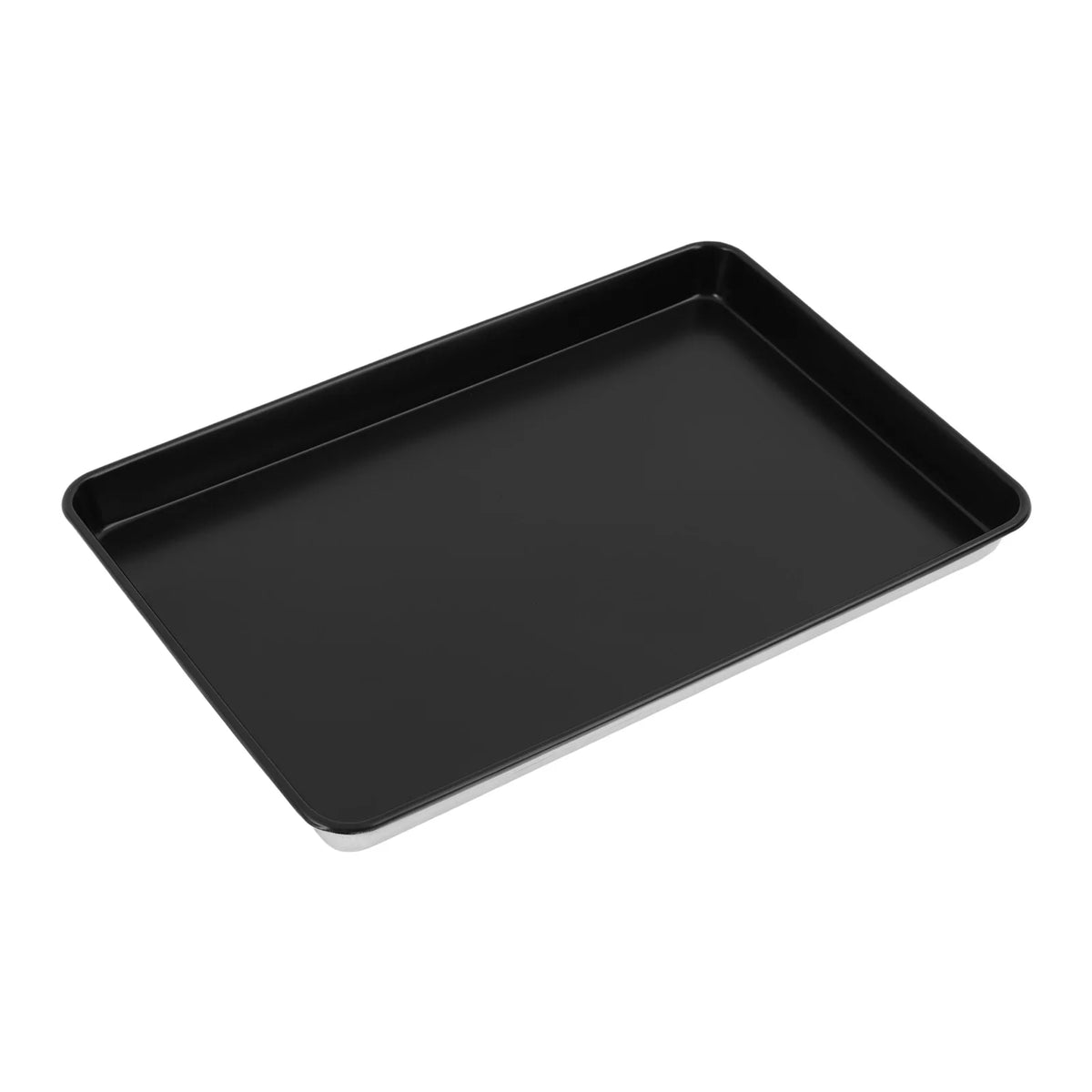 Non-Stick Aluminium Baking Pan – Rectangular Oven Tray & Cookie Sheet – Perfect for Cookies, Cakes, Pizza & Roast Vegetables
