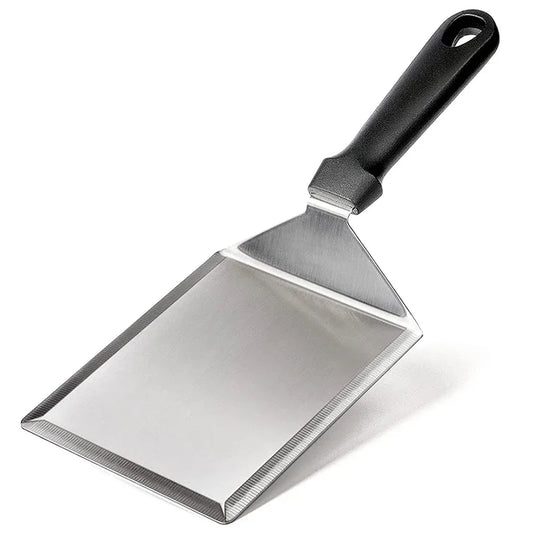 Stainless Steel Grill Spatula with Cutting Edge