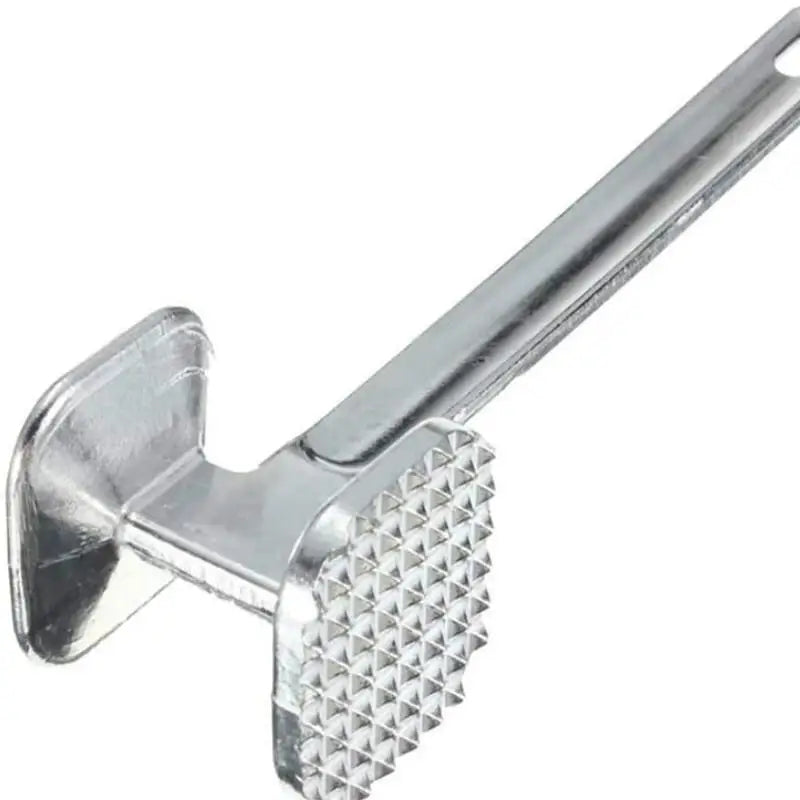 Meat Tenderiser Hammer – Double-Sided Metal Mallet for Pounding Steak & Chicken – Best for Tender Beef, Schnitzel & Escalopes