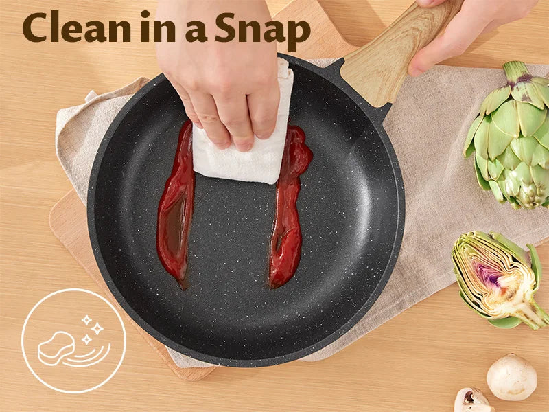 Non-Stick Frying Pan Set — 3 Piece