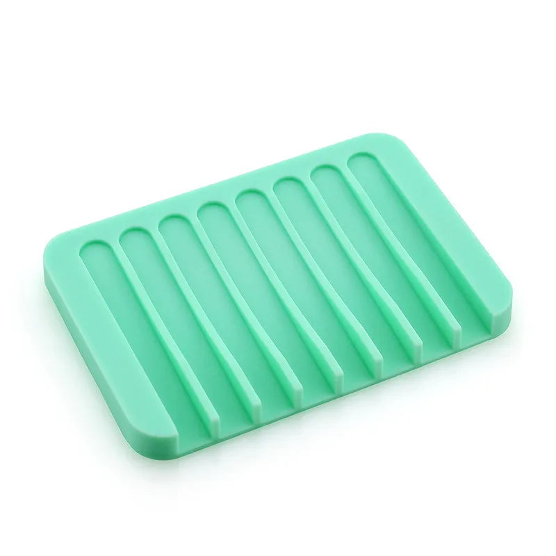 Self Draining Silicone Sponge & Soap Holder – Waterfall Soap Dish Drainer – Ideal for Kitchen Sinks & Bathrooms