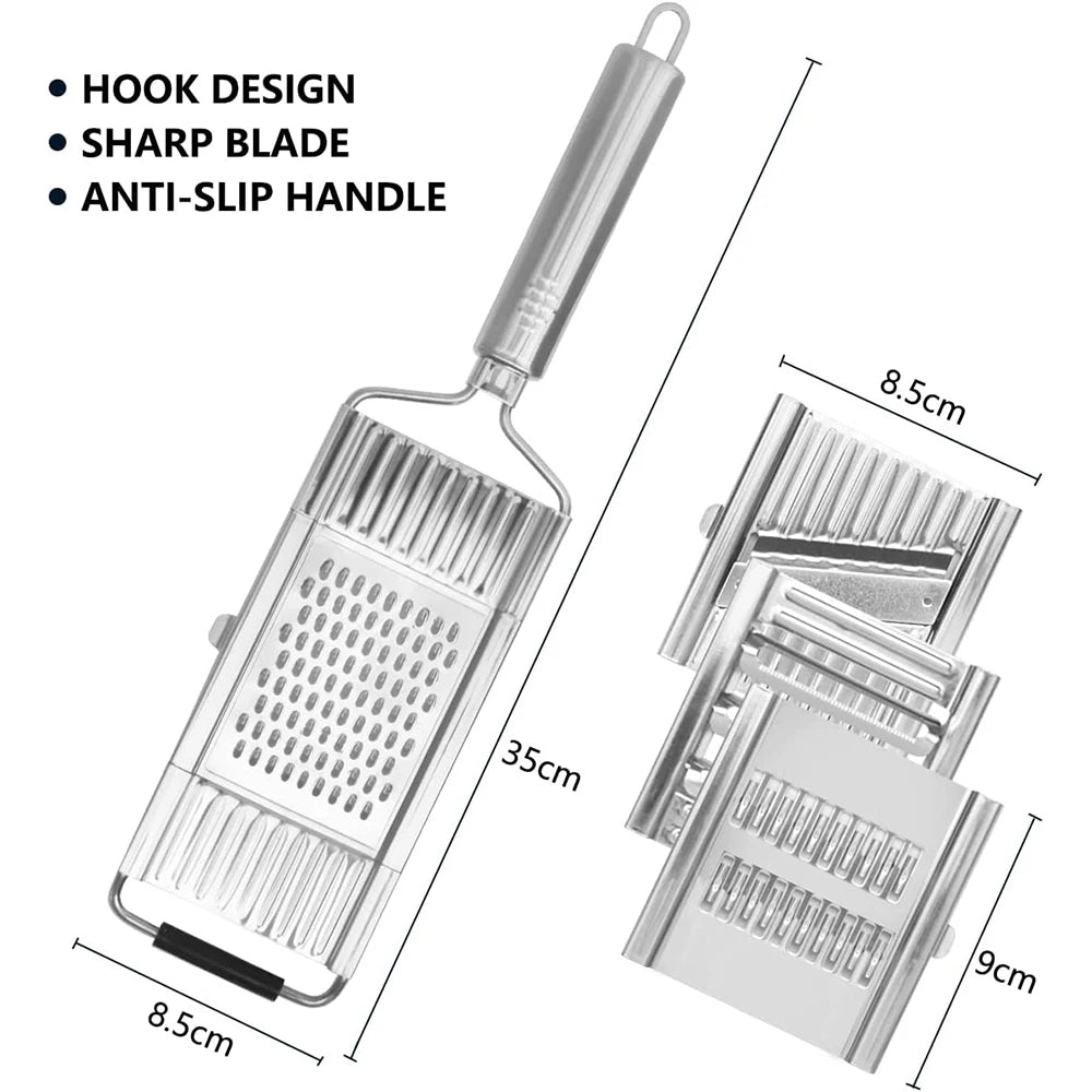 4-in-1 Stainless Steel Vegetable Slicer