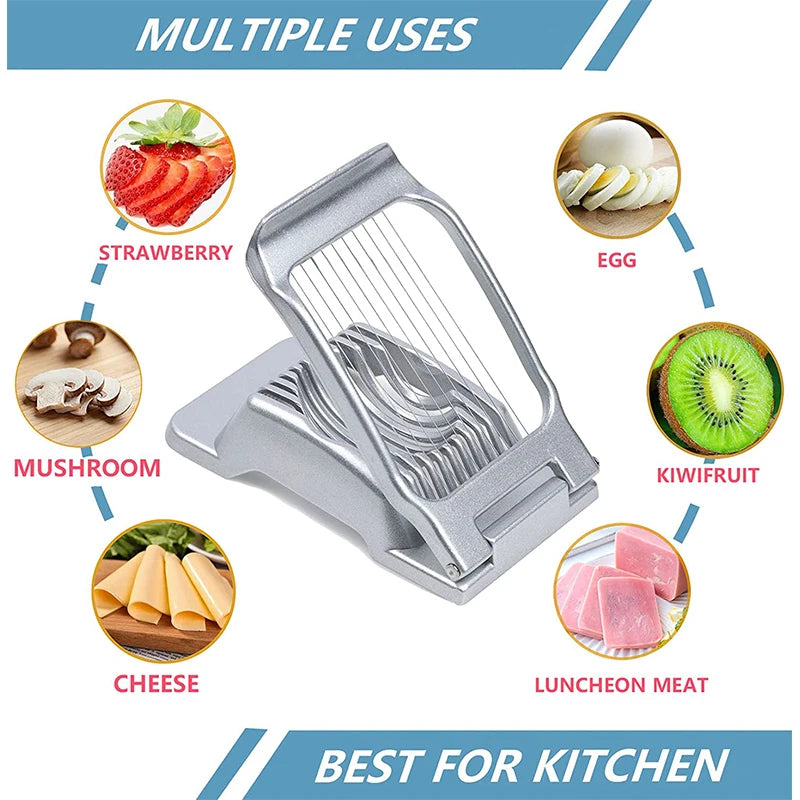 Stainless Steel Egg Slicer and Dicer