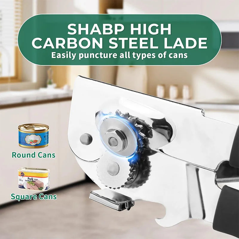 Heavy Duty Manual Can Opener with Magnet