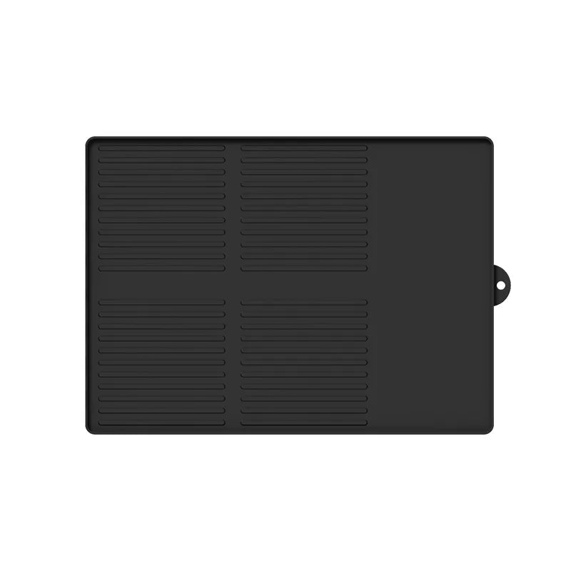Heat Resistant Silicone Griddle Tool Mat – Grill Side Shelf Mat & BBQ Utensil Rest – Great for Flat Top Griddles & Outdoor Cooking