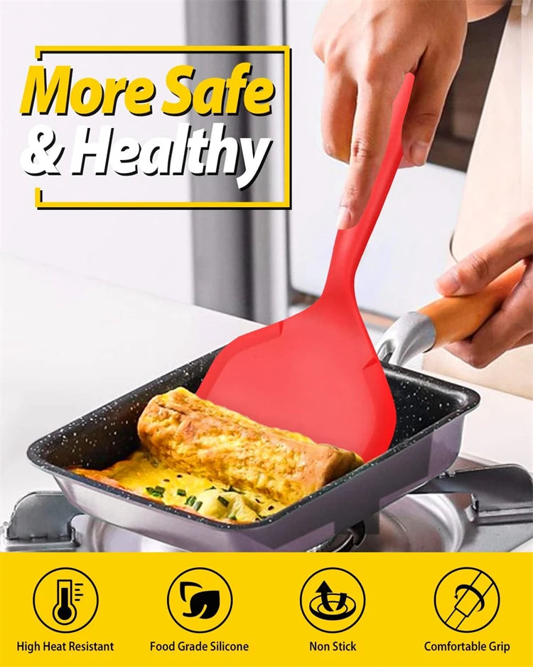 Silicone Pancake Spatula & Turner