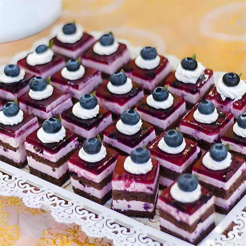 8 Cavity Silicone Cube Cake Mould – 3D Square Mousse & Dessert Mould – Ideal for Brownie Bites, Mousse Cakes & Chocolates