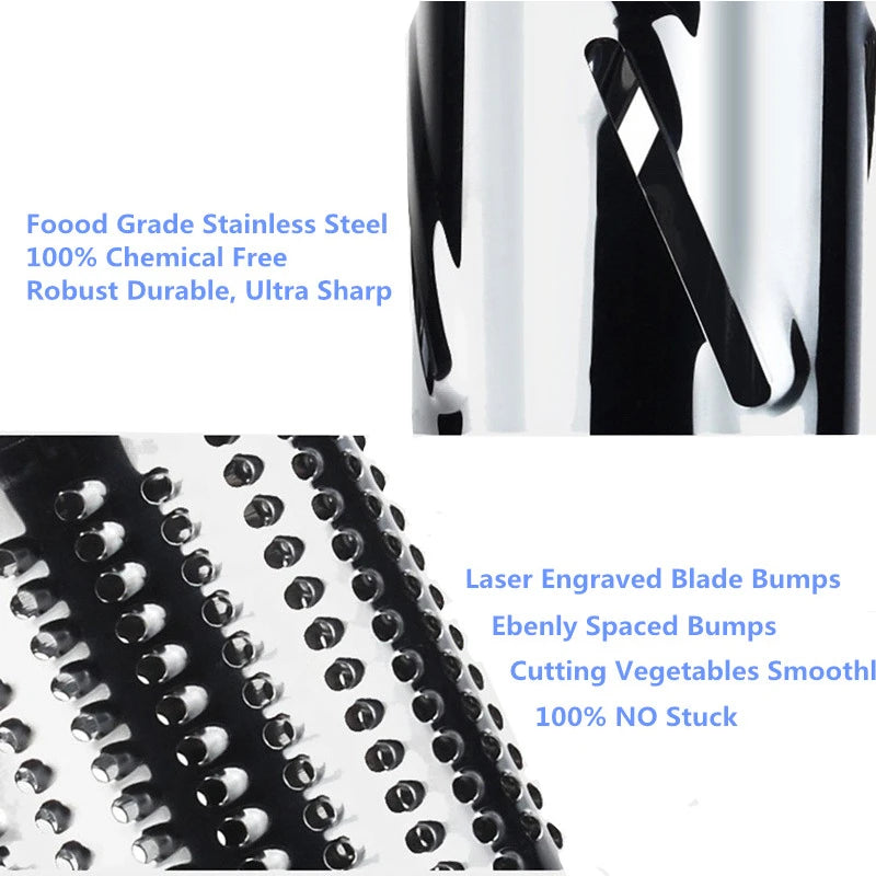 Rotary Spiralizer Vegetable Slicer & Grater