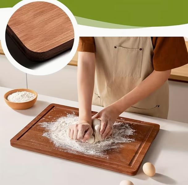 Bamboo Chopping Board Set for Meat and Vegetables
