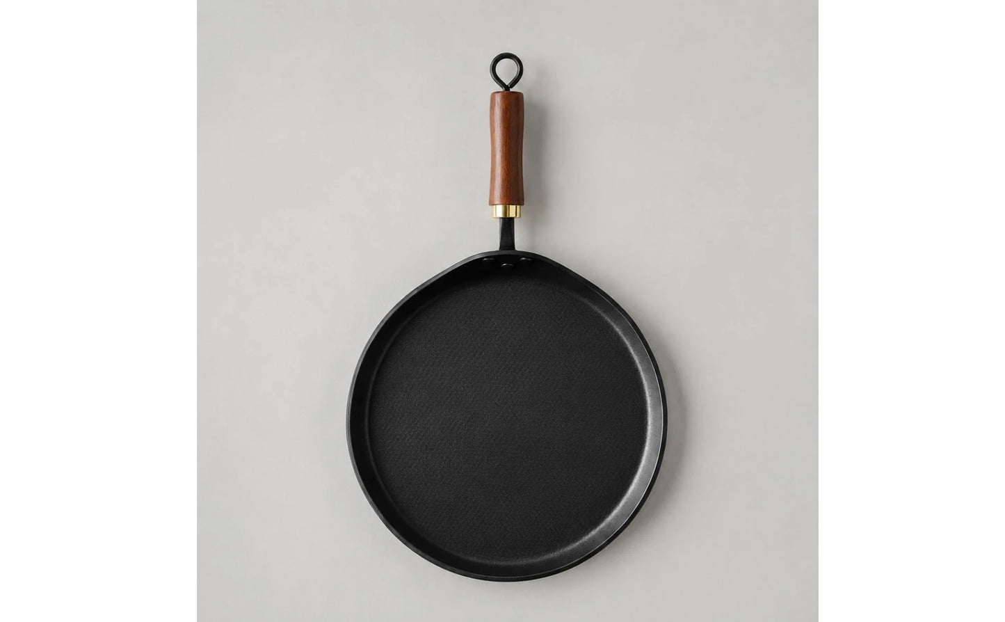 Non-Stick Carbon Steel Flat Pan 28cm