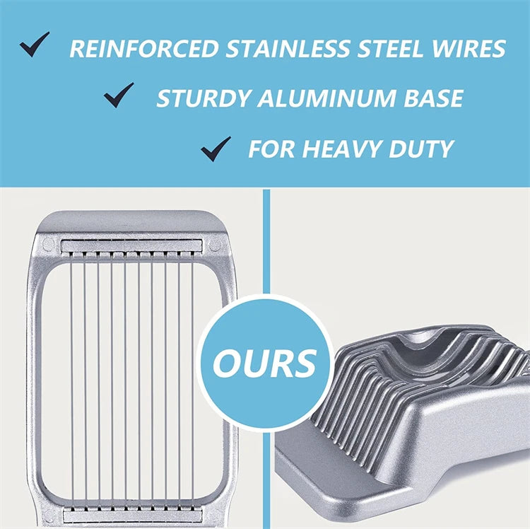 Stainless Steel Egg Slicer and Dicer