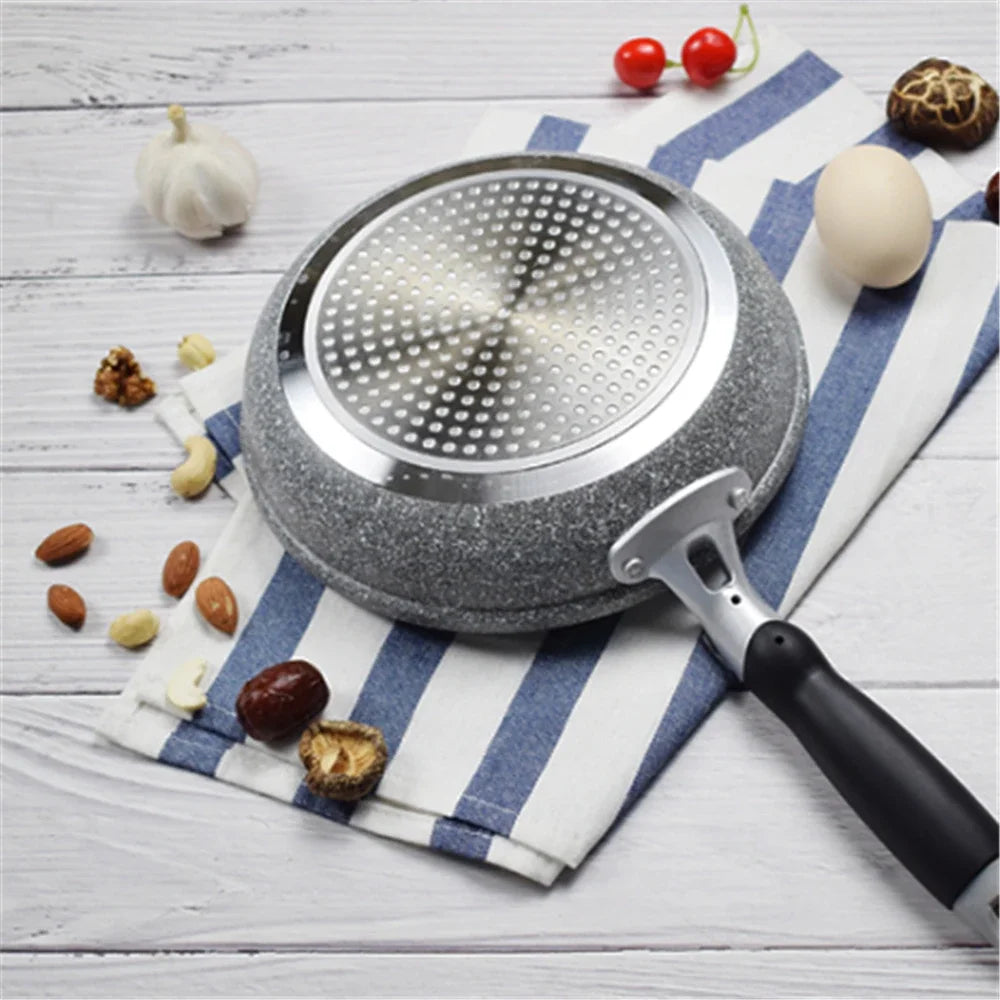 Non-Stick Frying Pan, Wok & Pancake Pan Range – Aluminium Induction Pans with Bakelite Handles & Matching Lids – Perfect for Eggs, Stir-Fries & Pancakes – Available in 20cm to 28cm