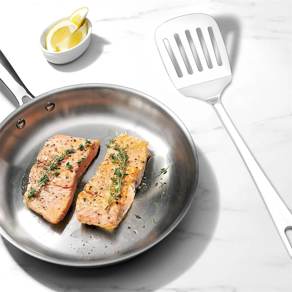 2-Pack Stainless Steel Spatula Set