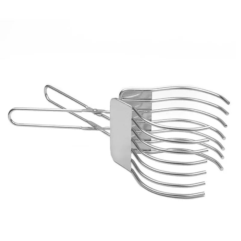 Lemon & Tomato Slicing Holder – Handheld Fruit & Vegetable Cutting Guide Clip for Even Slices – Perfect for Lemons, Tomatoes, Onions & Potatoes (18cm) 1 Piece – Style A