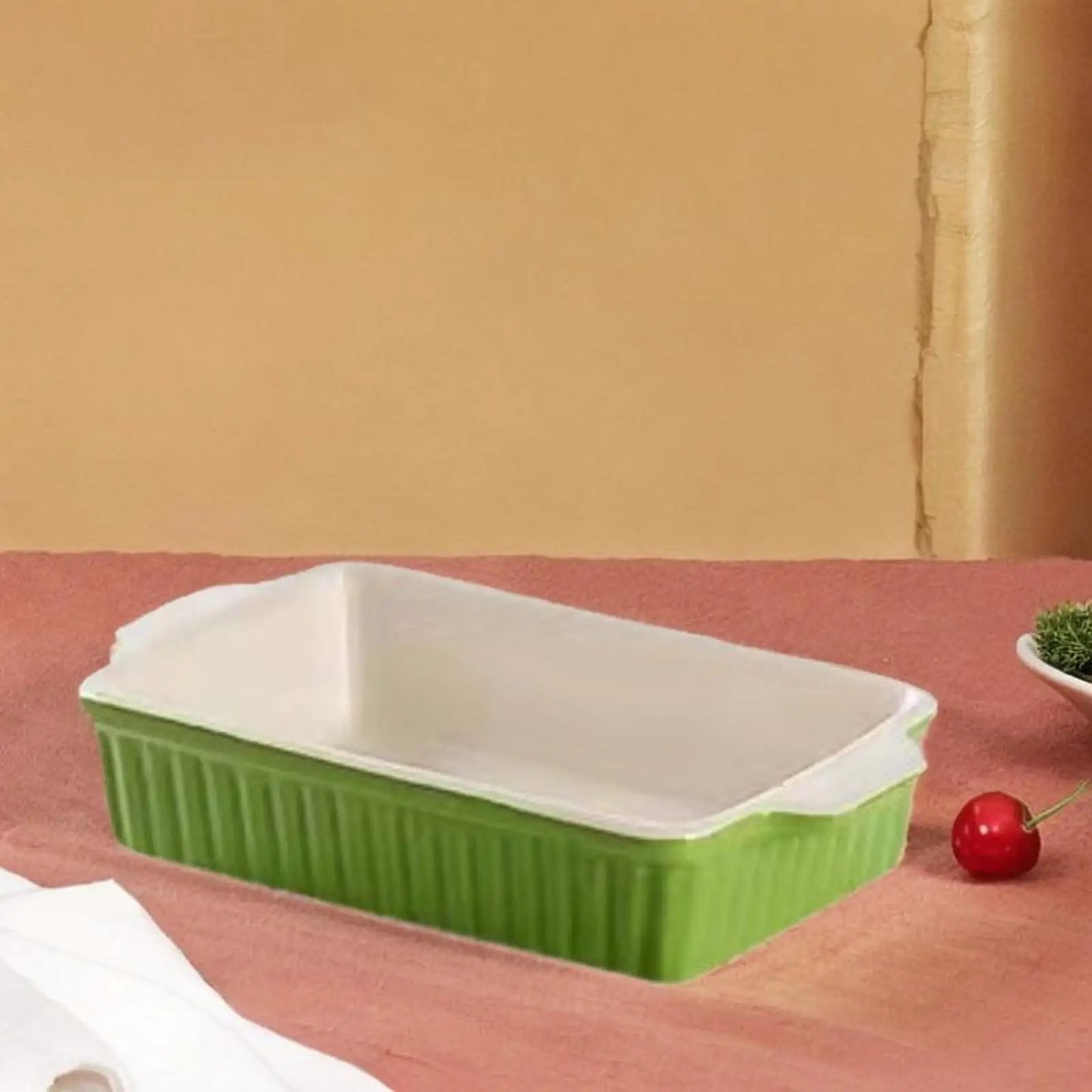 Ceramic Baking Dish with Handles