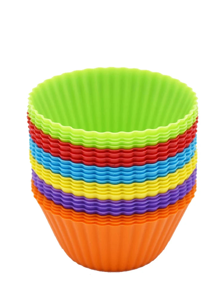 Silicone Cupcake Baking Cups 1 Set