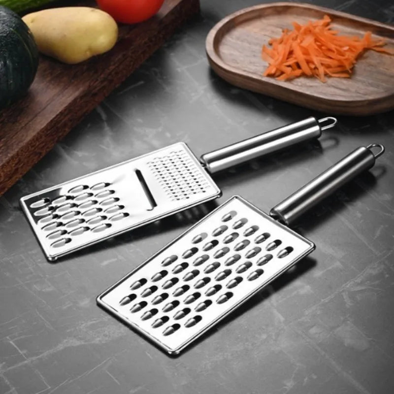 Stainless Steel Kitchen Grater, Zester & Peeler – Available in Different Sizes and Shapes