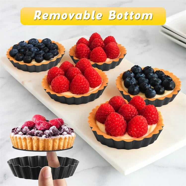 Mini Tart Pan with Removable Bottom