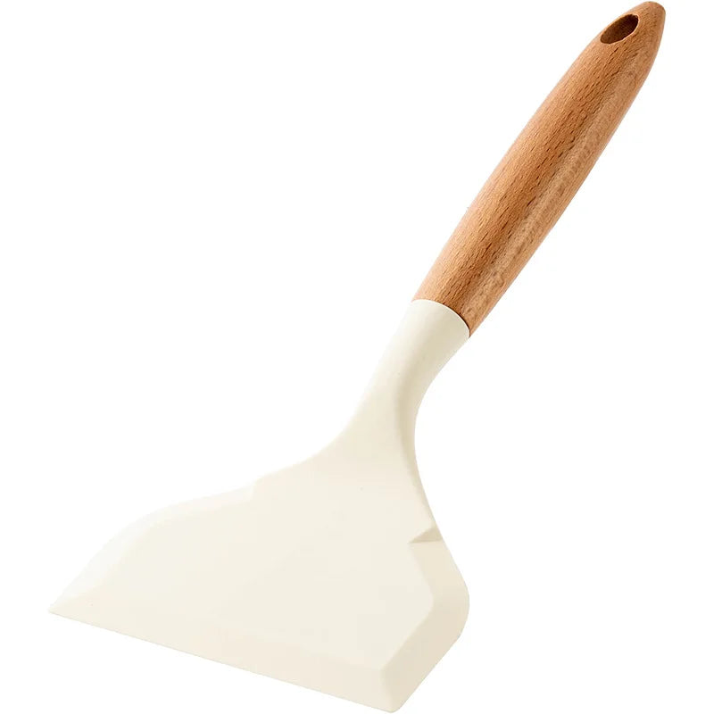 Silicone Pancake Spatula & Turner WHITE